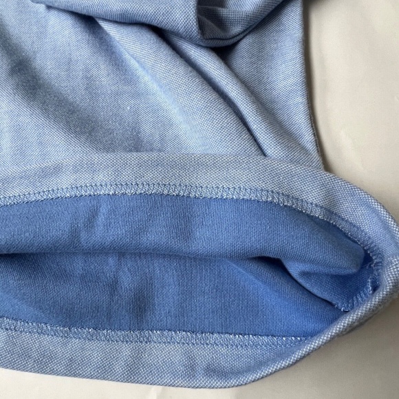 IZOD Saltwater Shirt Top Size XL Long Sleeve 1/4 Zip Pullover Pale Blue New NWT - Picture 6 of 9